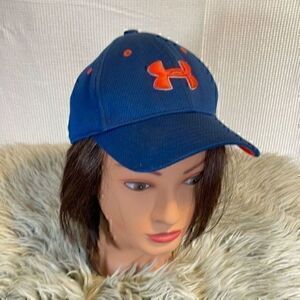 Under armor kids unisex baseball cap Blue/orange OS